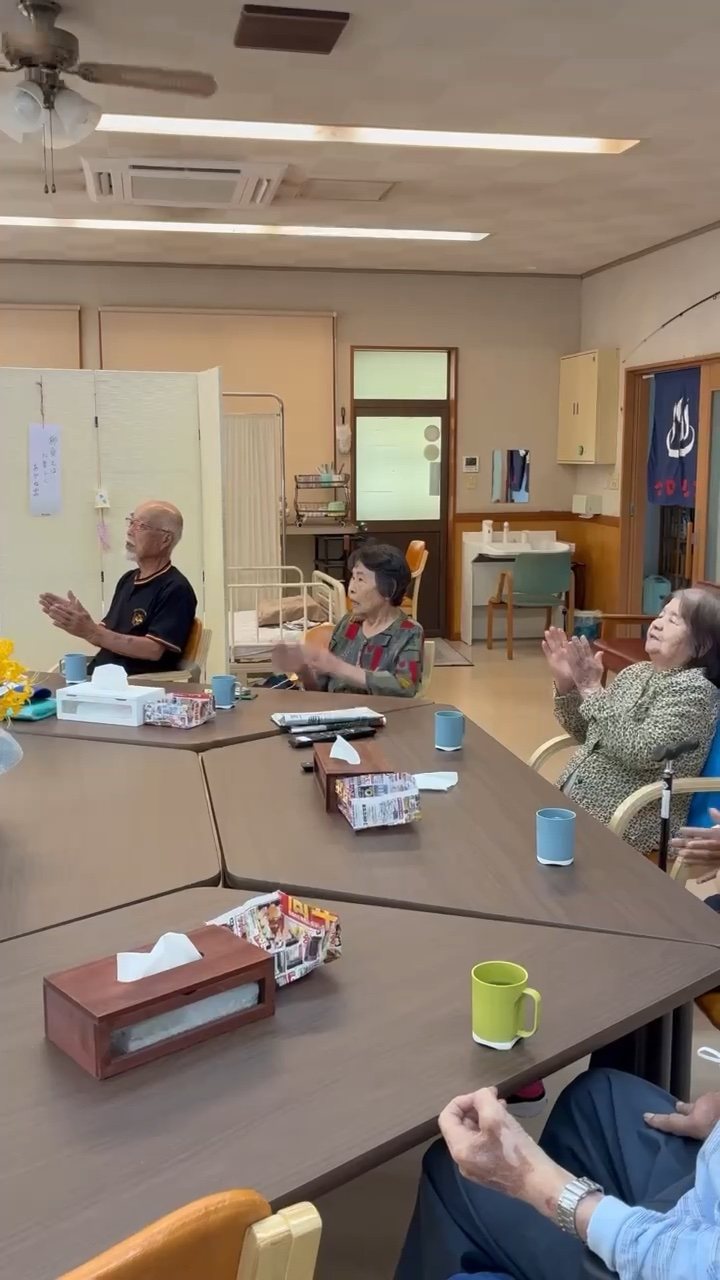 フロアで過ごす時間